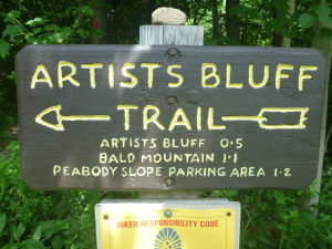 Two Hikes and a Swim: Artist’s Bluff, Bald Mountain, and Echo Lake (Franconia State Park, New Hampshire)