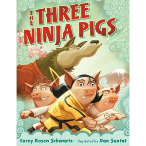 three ninja pigs