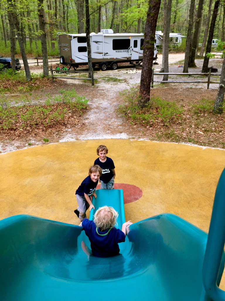 Camping Close to Home at Turkey Swamp Park (Ode to an Adventurous Mom)