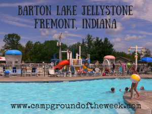 Campground #7: Barton Lake Jellystone in Fremont, Indiana