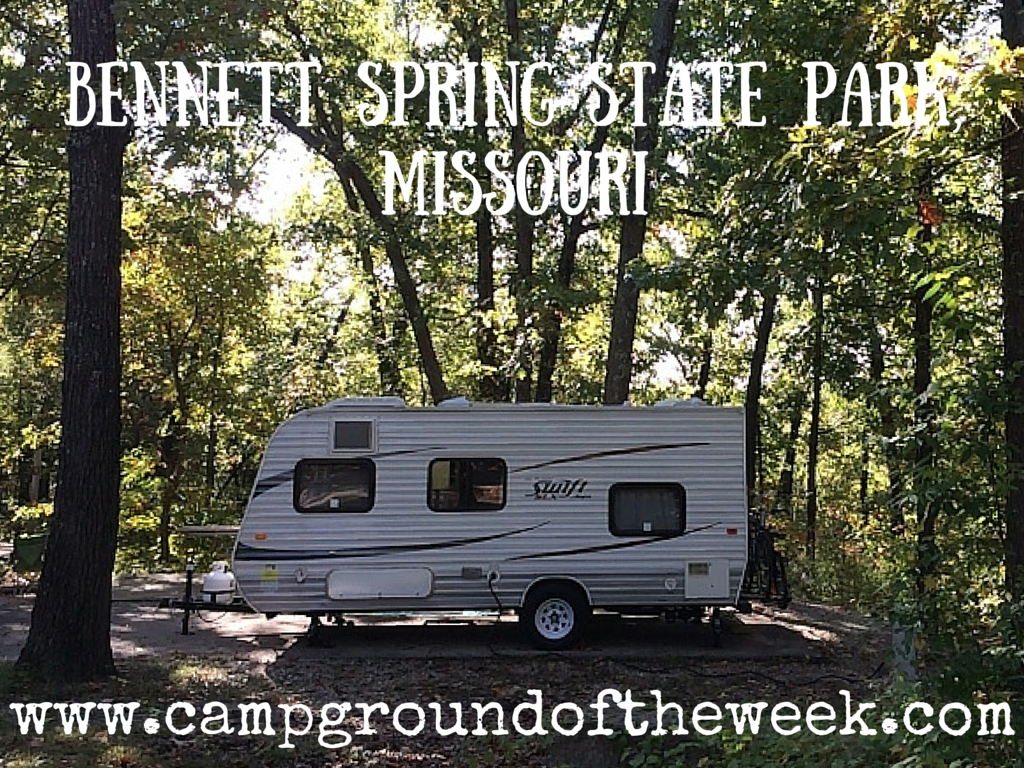 Campground #17: Bennett Spring State Park, Missouri