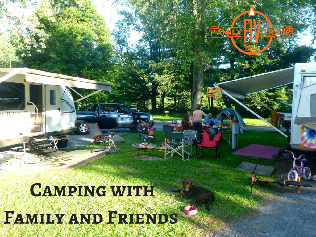 Camping with Family and Friends