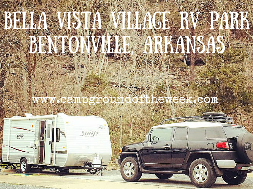 Campground #24 Bella Vista Village RV Park near Bentonville, Arkansas