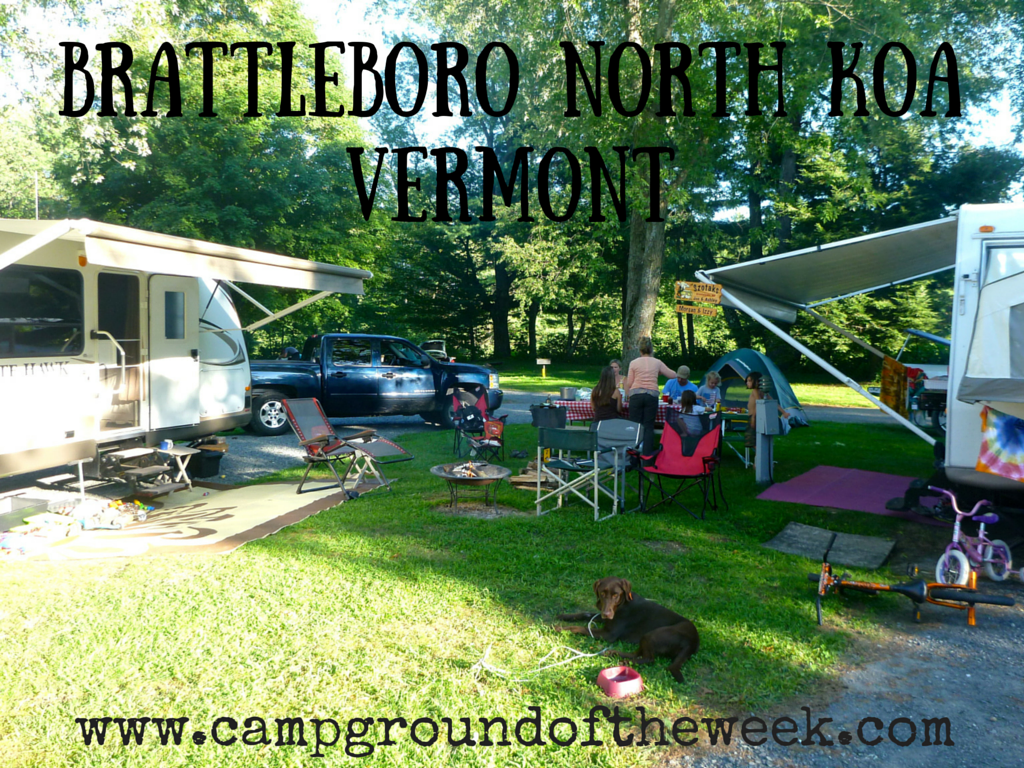 Campground #23 Brattleboro North KOA in East Dummerston, Vermont