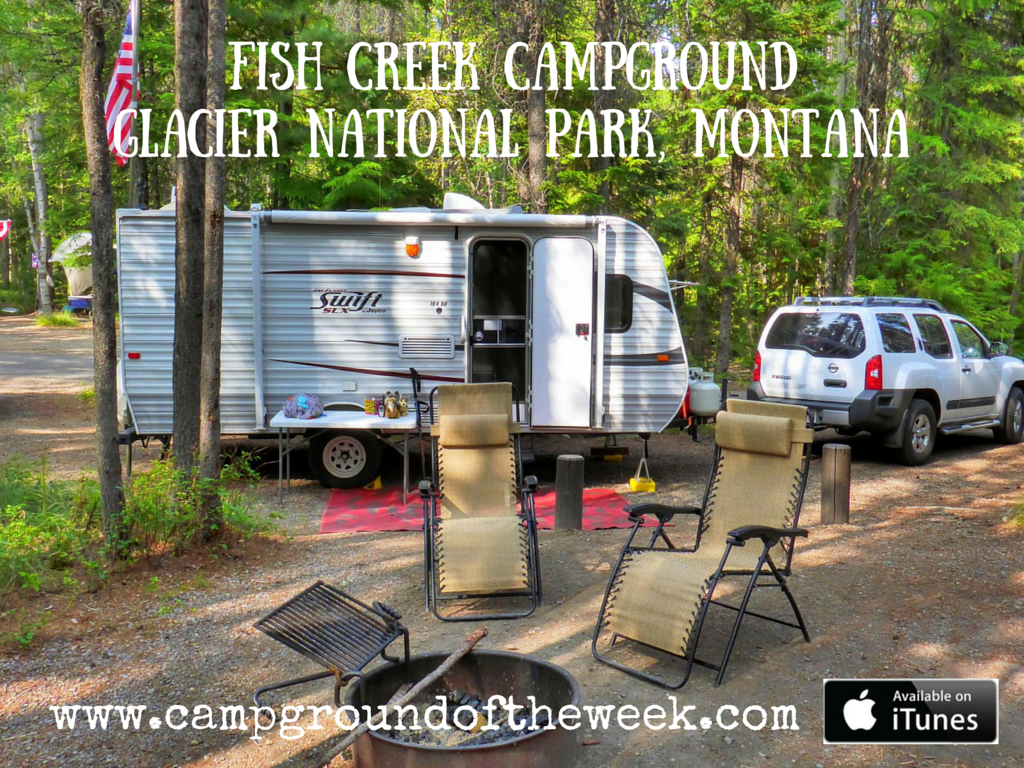 Fish Creek CampgroundGlacier National Park, Montana