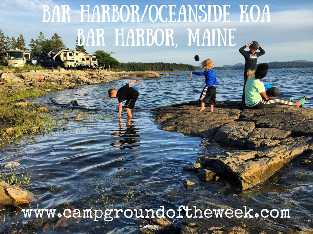 Campground #37 Bar Harbor/Oceanside KOA in Bar Harbor, Maine