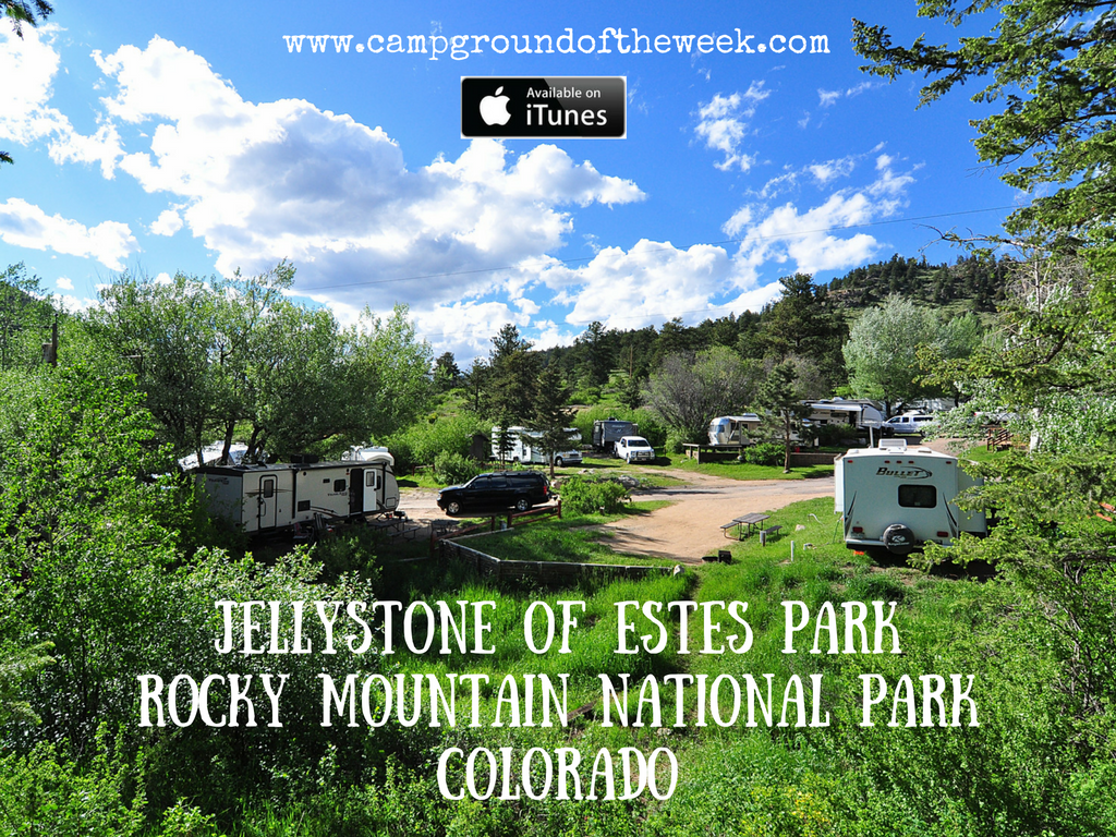 Campground #40 Jellystone Park of Estes near Rocky Mountain National Park, Colorado