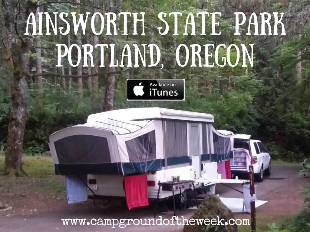 Campground Review #46: Ainsworth State Park near Portland, Oregon