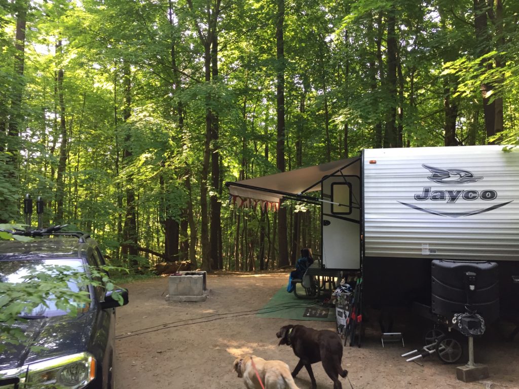 Campground Review #85 Moreau Lake State Park at the Gateway of the Adirondacks Region in New York State